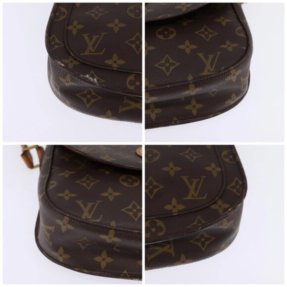 LOUIS VUITTON Monogram Saint Cloud GM Shoulder Bag M51242 LV Auth 147693 - Picture 14 of 16